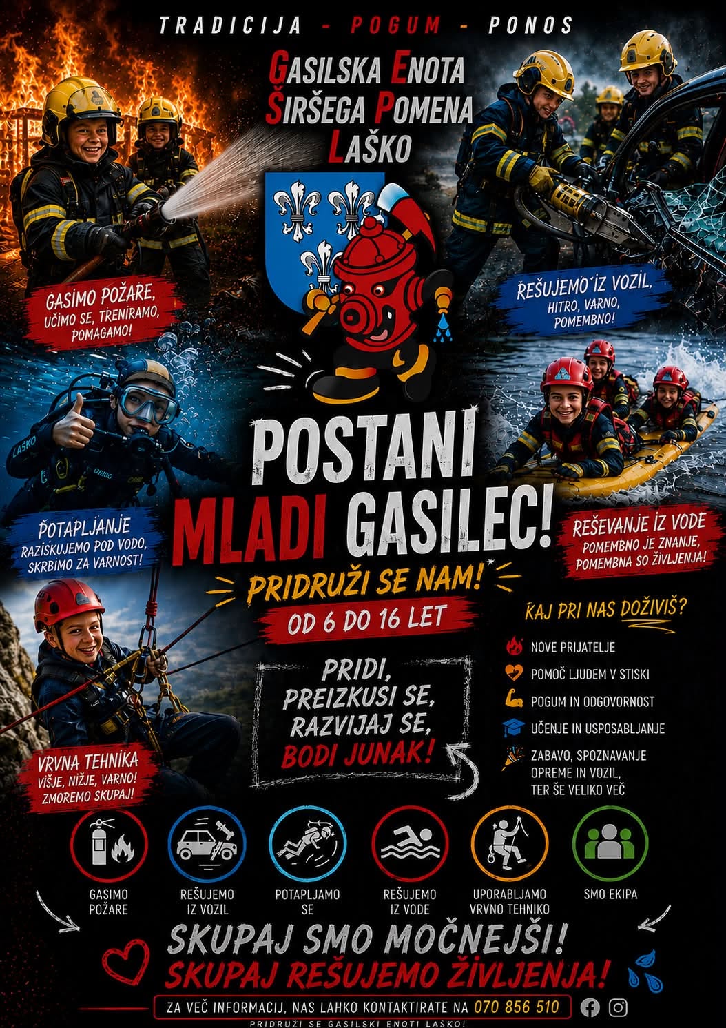 Vabilo k vpisu za mlade